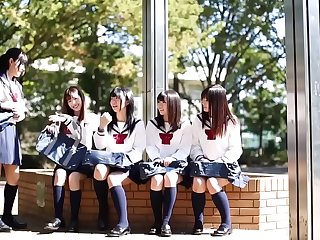 Tiny Japanese Schoolgirls Get Fucked At School